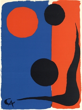 Alexander Calder original lithograph, 1966