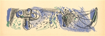 Andre Marchand original lithograph, 1947