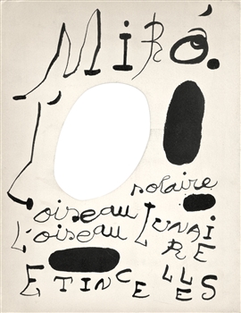 Joan Miro pochoir 1967