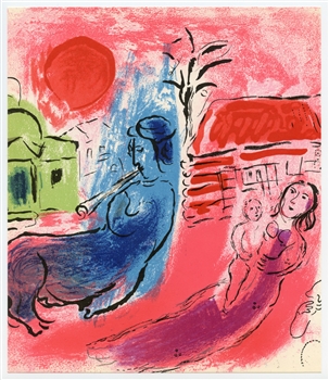 Marc Chagall "Maternite au Centaure" original lithograph