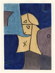 Paul Klee pochoir "Astral Sentinel"