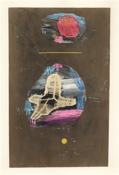 Paul Klee pochoir "Interlude"