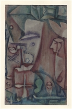 Paul Klee pochoir "Liberation of the Soul (Abandon)"