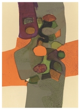 Andre Minaux "Nature morte aux fruits" original lithograph