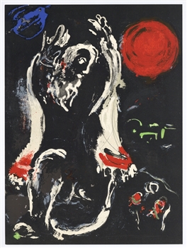 Marc Chagall "Isaiah" original Bible lithograph