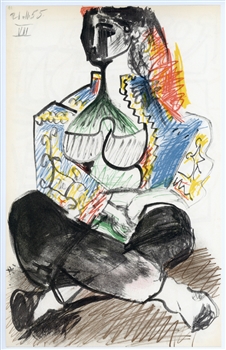 Pablo Picasso lithograph | Carnet Californie
