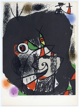 Joan Miro "Revolutions I" original lithograph