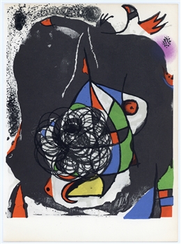 Joan Miro "Revolutions II" original lithograph