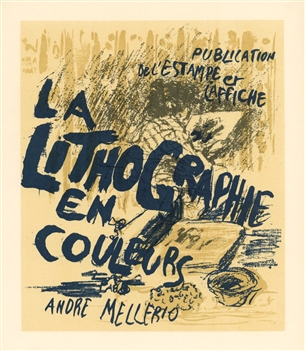 Pierre Bonnard lithograph "La Lithographie en Couleurs"