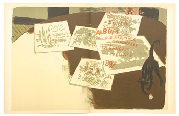 Pierre Bonnard lithograph "Album des Peintres-Graveurs"