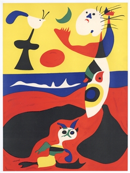 Joan Miro "L'Ete" lithograph, 1938