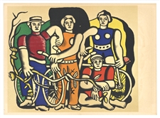 Fernand Leger lithograph "La belle equipe" edition of 1000