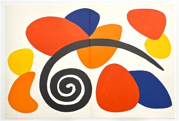 Alexander Calder original lithograph, 1968