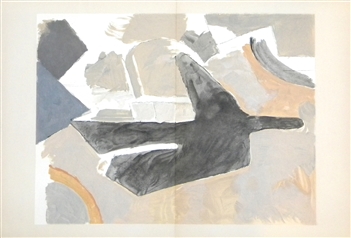 Georges Braque lithograph (Oiseau)