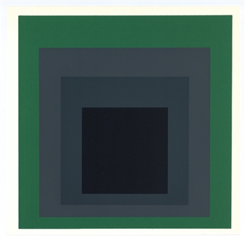 Josef Albers serigraph "Homage to the Square"