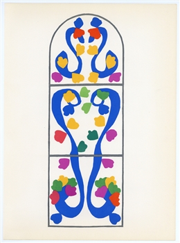 Henri Matisse lithograph "Vigne"