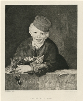 Edouard Manet "L'enfant aux cerises"