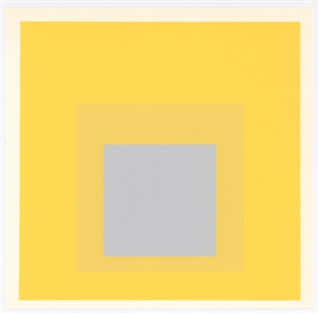 Josef Albers silkscreen "Homage to the Square"