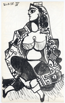 Pablo Picasso lithograph | Carnet Californie