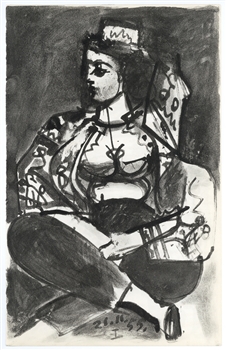 Pablo Picasso lithograph | Carnet Californie