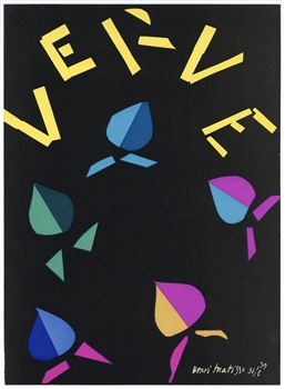 Henri Matisse lithograph for Verve, 1940
