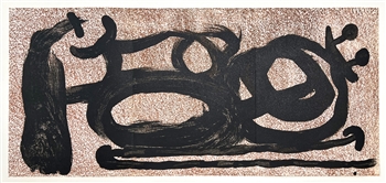 Joan Miro "Etincelles" original lithograph | L'Oiseau Solaire, L'Oiseau Lunaire, Etincelles