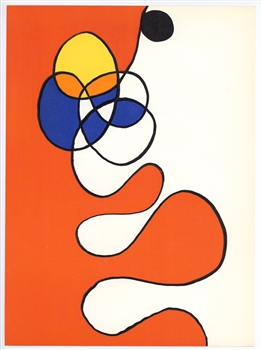 Alexander Calder original lithograph, 1968