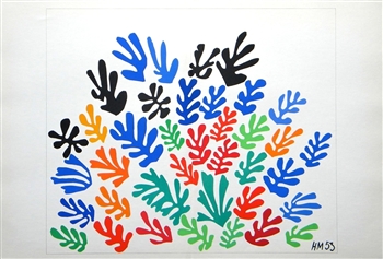 Henri Matisse lithograph "La Gerbe"