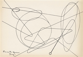 Simonetta Vigevani Jung lithograph, 1956