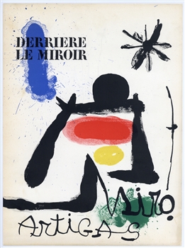 Joan Miro original lithograph, 1963
