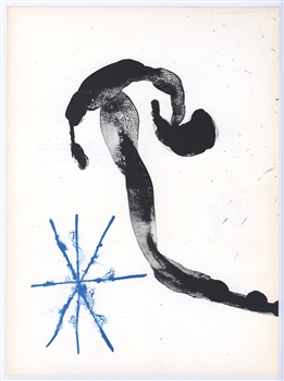 Joan Miro original lithograph, 1963