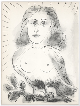 Pablo Picasso lithograph Buffon