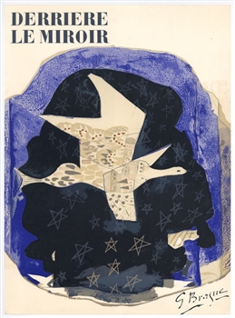 Georges Braque lithograph (Oiseau)