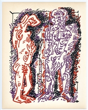 Andre Masson original lithograph, gravures, 1973