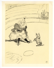 Toulouse-Lautrec  lithograph Circus Cirque