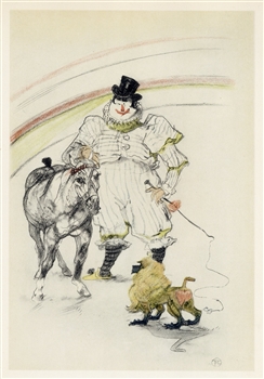 Toulouse-Lautrec  lithograph Circus Cirque