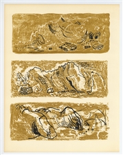 John Piper original lithograph 1955