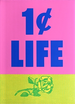 Roy Lichtenstein 1 Cent Life silkscreen 1964