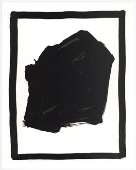 Sol LeWitt lithograph Black Gouaches