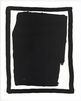 Sol LeWitt lithograph Black Gouaches