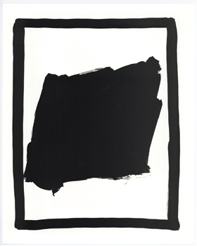 Sol LeWitt lithograph Black Gouaches