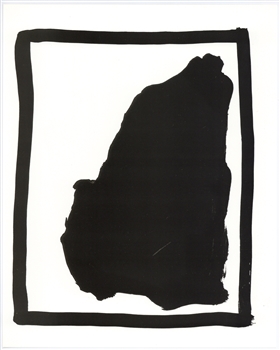 Sol LeWitt lithograph Black Gouaches