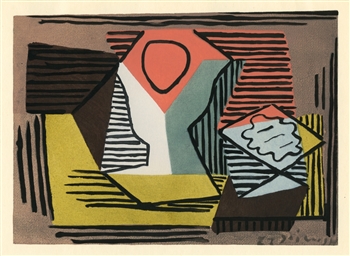 Pablo Picasso 1929 pochoir for l'art cubiste