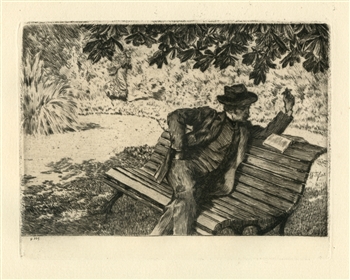 James Tissot original etching