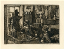 James Tissot original etching