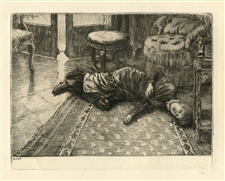 James Tissot original etching