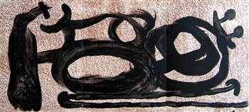 Joan Miro "Etincelles" original lithograph | L'Oiseau Solaire, L'Oiseau Lunaire, Etincelles