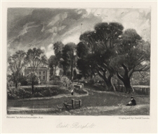 Sir John Constable / David Lucas mezzotint