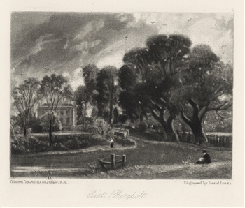 Sir John Constable / David Lucas mezzotint