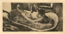 Edgar Degas "Le Bain"